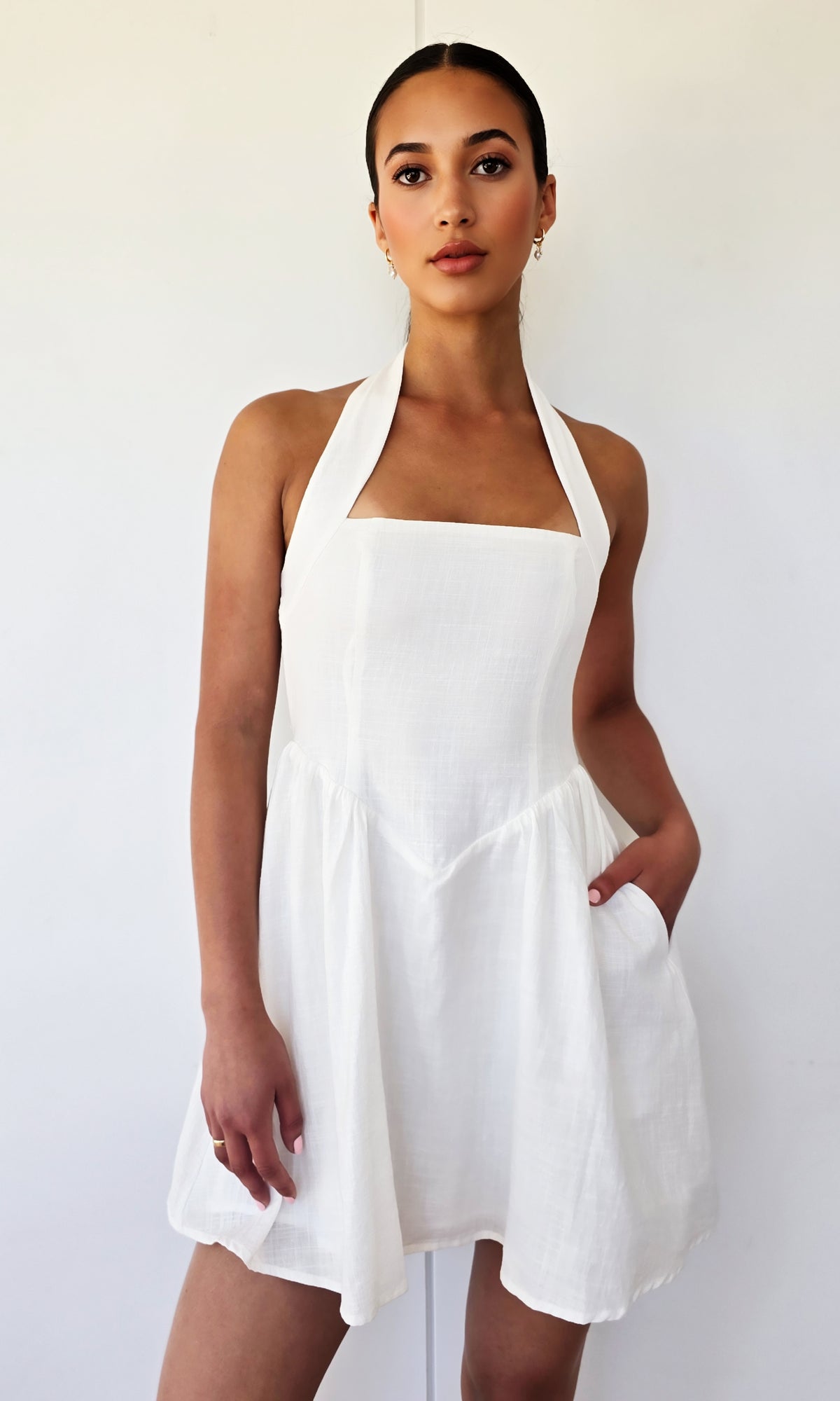 Halter Neck Dress