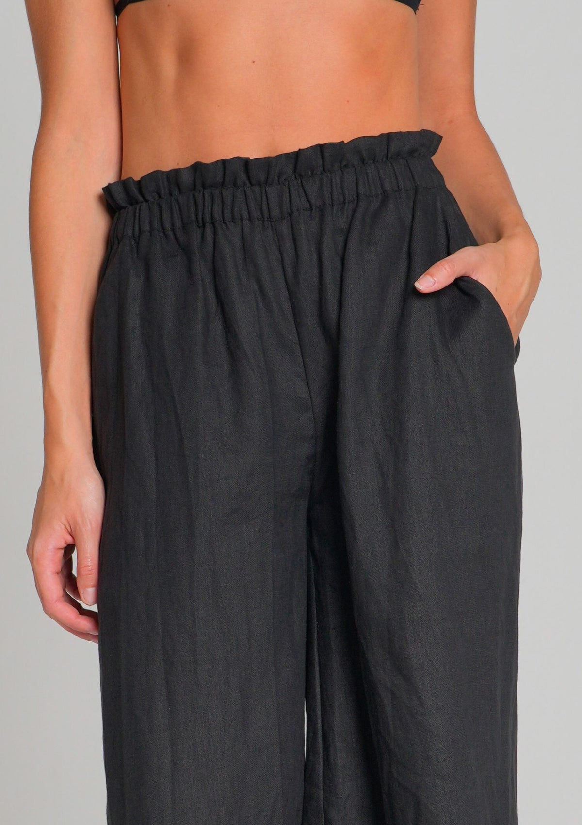 Linen Collection Palazzo Pants