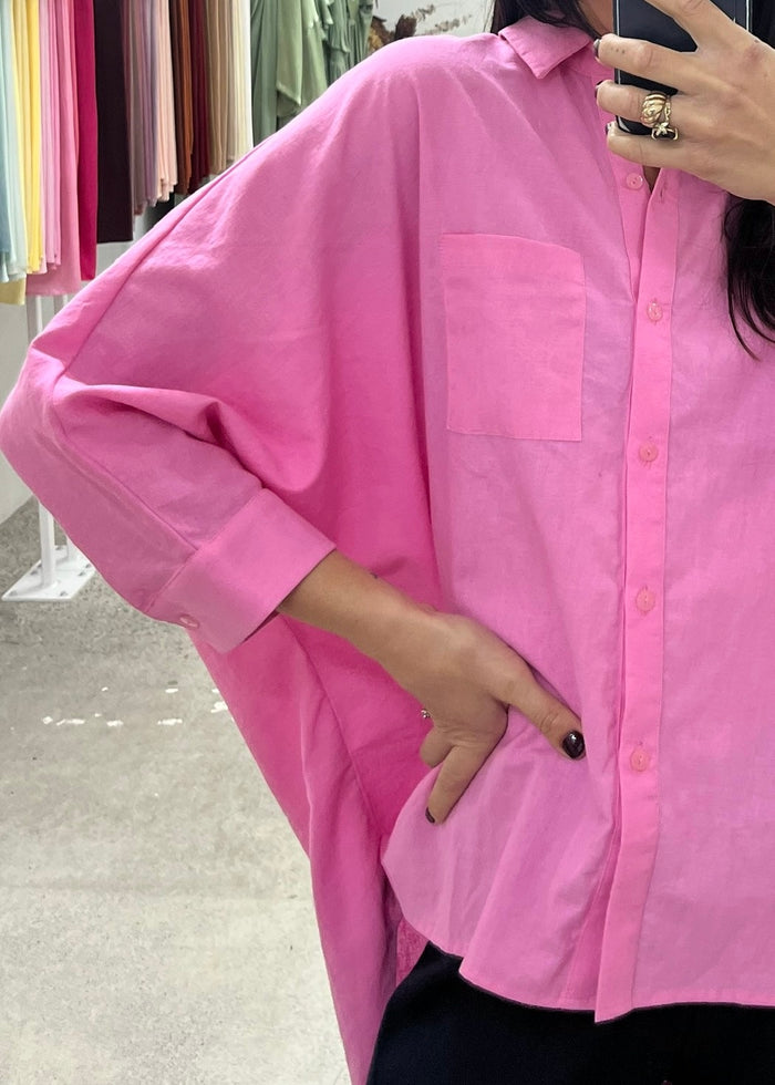 Infinity Shirt - Bright Pink